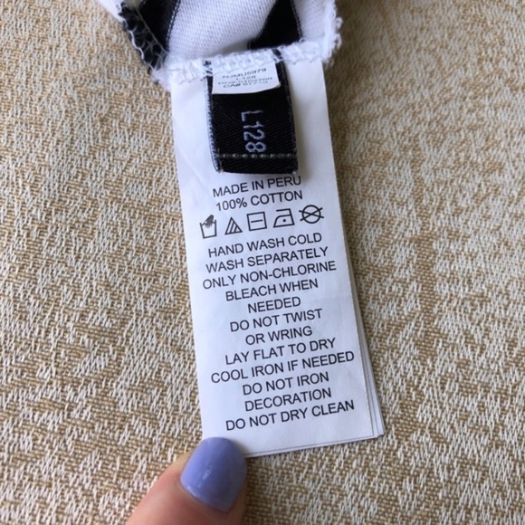 Kate Spade NY Queen Bee Graphic T Shirt Striped - Picture 6 of 6